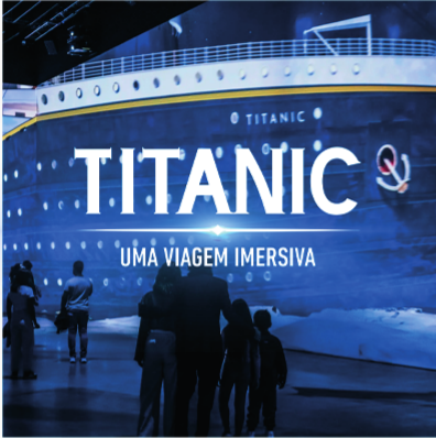 Arte de TITANIC: UMA VIAGEM IMERSIVA